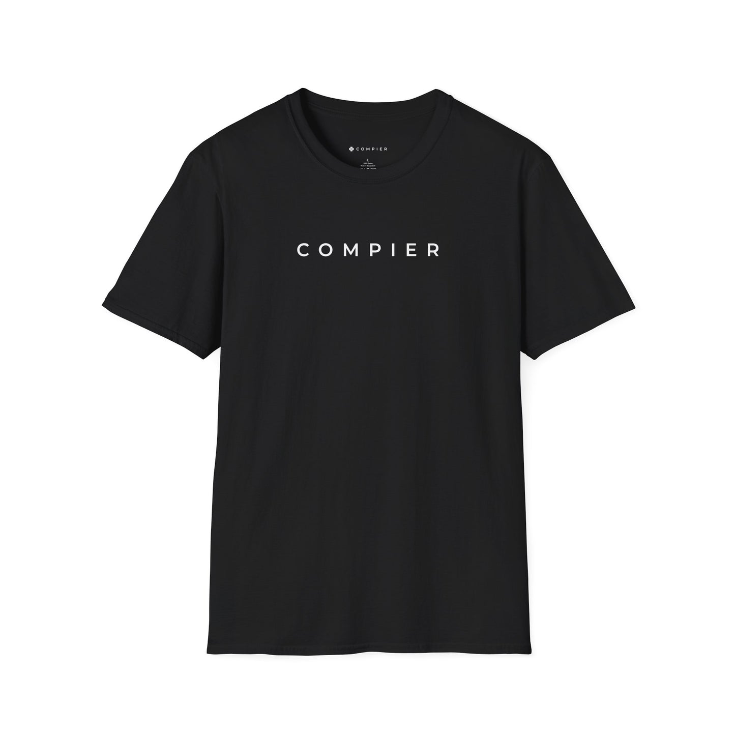 T-Shirt Compier Center Tag White