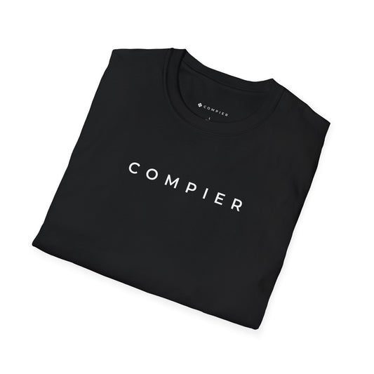 T-Shirt Compier Center Tag White