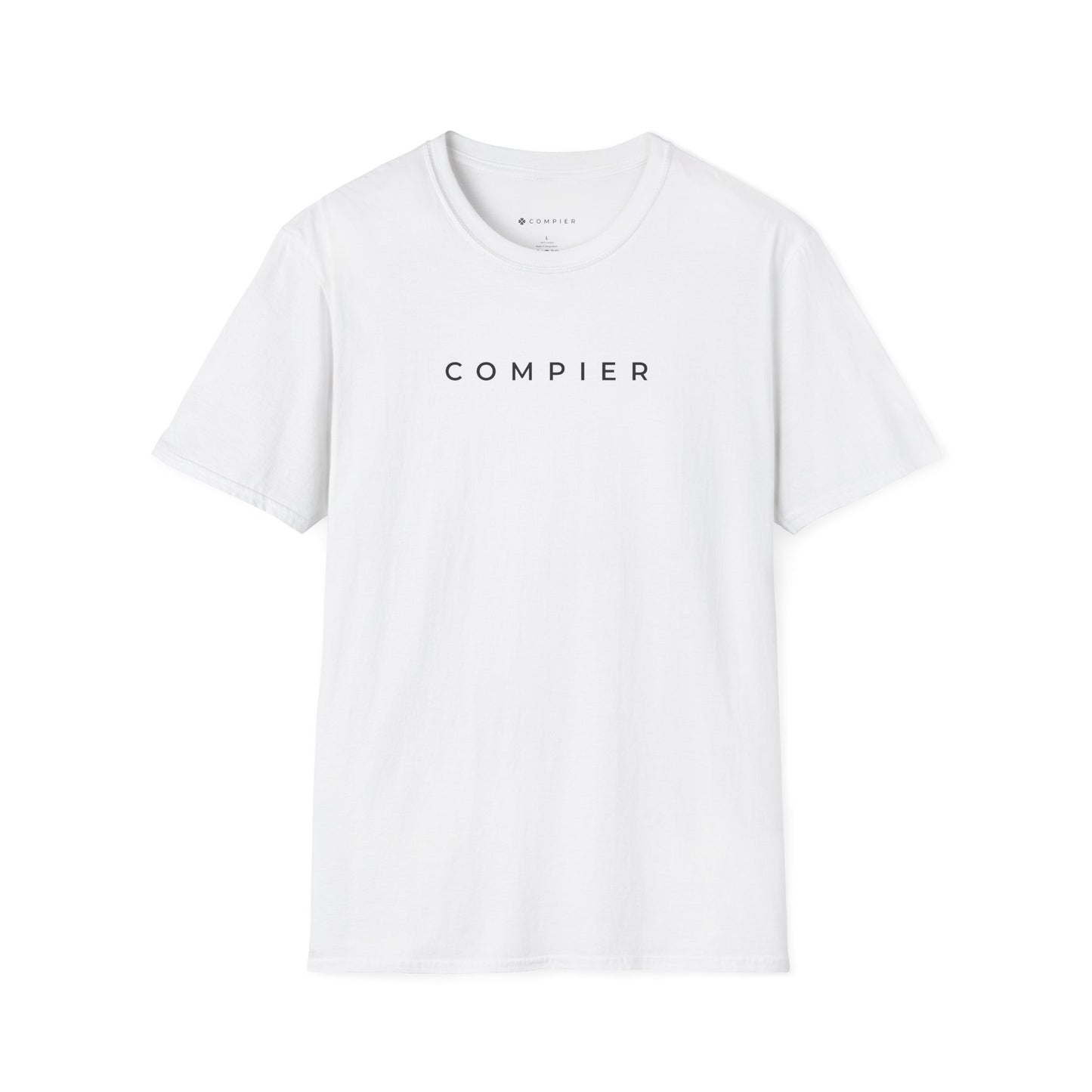 T-Shirt Compier Center Tag Black